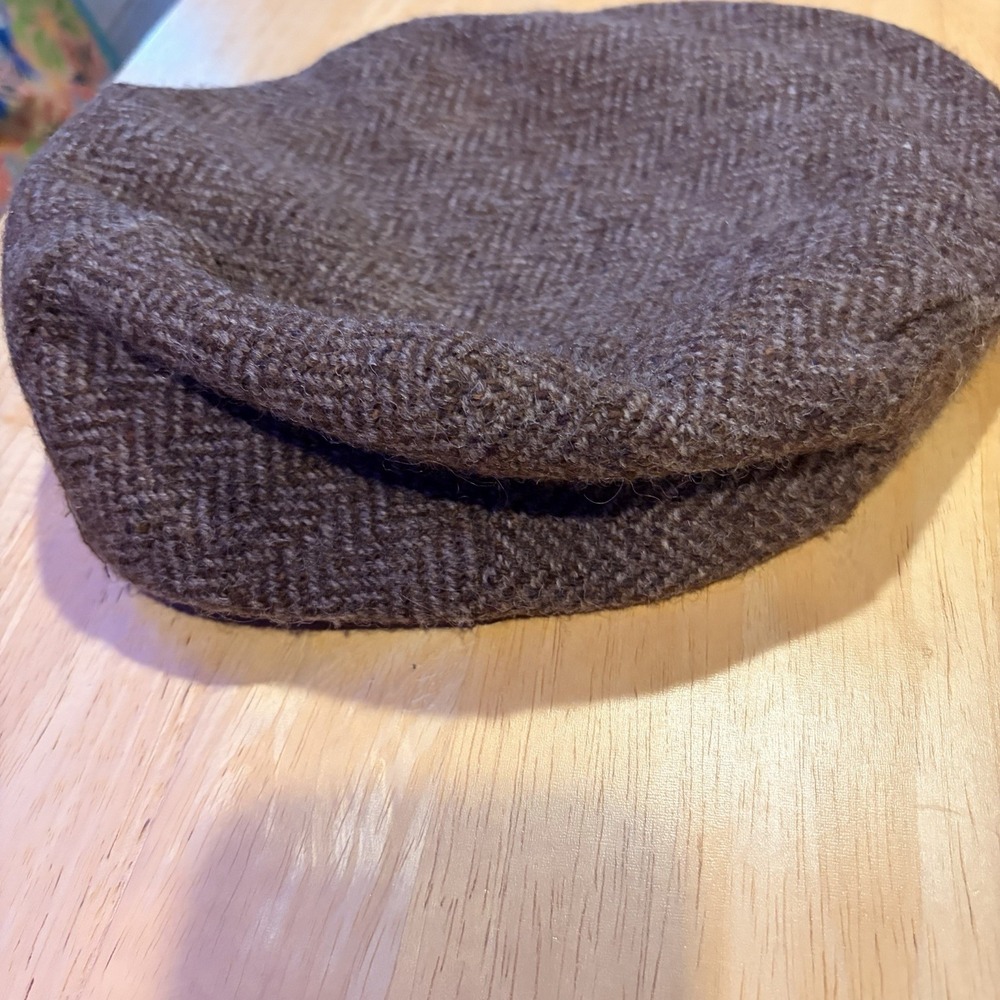Hanna Hats Donegal Irish Tweed Vintage Flat Cap Peaky Blinders style Grandpacore